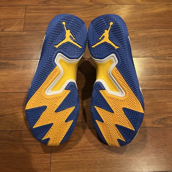 Nike Air Jordan One Take 4 White Blue Basketball Shoes Size 11.5 - Picture 4 of 7